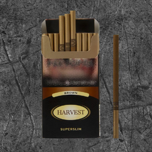 Сигареты Харвест Браун Суперслим (Harvest Brown Superslim)